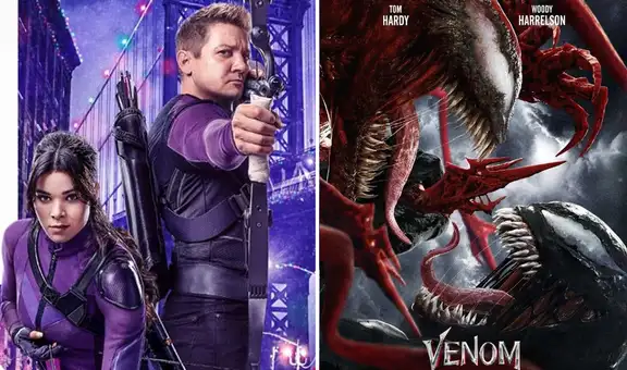 Hawkeye y Venom 2 fueron las producciones de Marvel más pirateadas