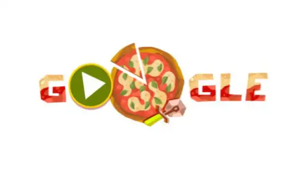 Google rindió homenaje a la pizza con un divertido doodle interactivo
