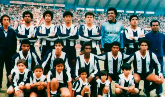 El equipo titular de Alianza Lima que jugó antes de la tragedia del Fokker