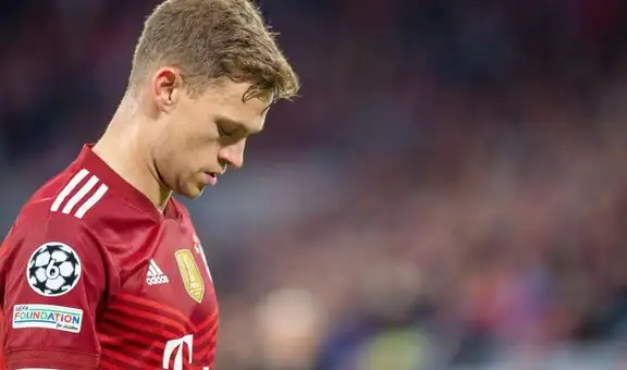 Kimmich fuera hasta el 2022: jugador se negó a vacunarse y presenta secuelas del COVID-19