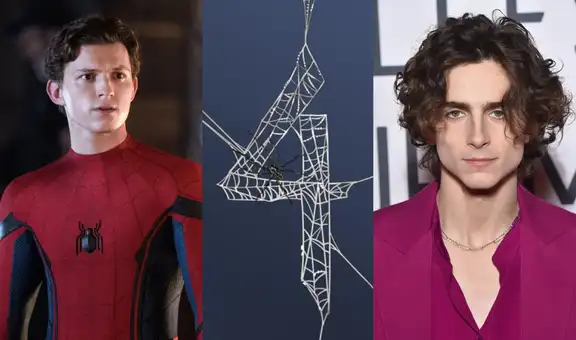 Spider-Man 4: Tom Holland propone a Timotheé Chalamet como el villano Harry Osborn