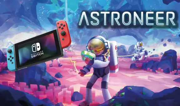 Astroneer: videojuego indie confirma fecha de lanzamiento oficial para Nintendo Switch