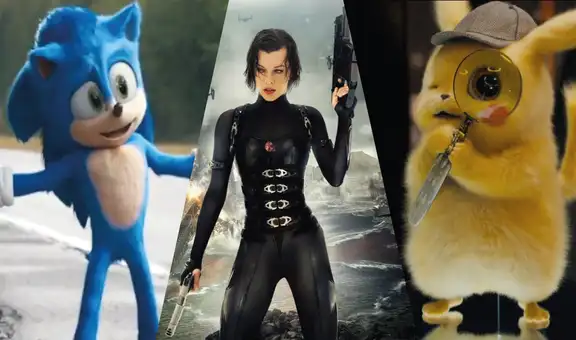 Además de Mega Man, ¿qué otros personajes de videojuegos han tenido su película live action?