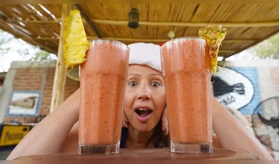 La exesposa del ‘Tío Lenguado’ te enseña a preparar un ‘jugo especial punch’