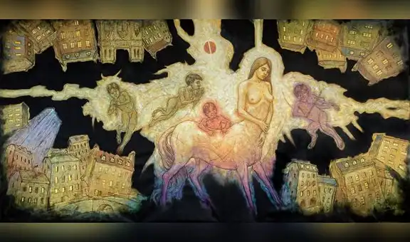 El artista  Gino Ceccarelli inaugura la muestra “El canto de la luna”