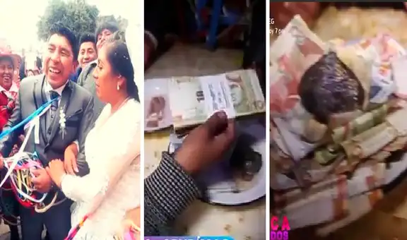 Apurímac: Pareja recibe S/. 200.000 como regalo en plena celebración de su matrimonio