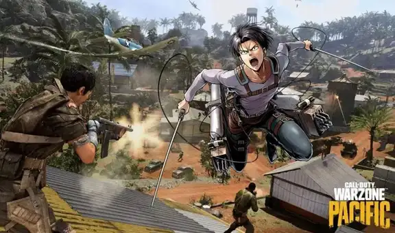 Call of Duty Warzone: confirman la llegada de la skin de Levi de Attack on Titan