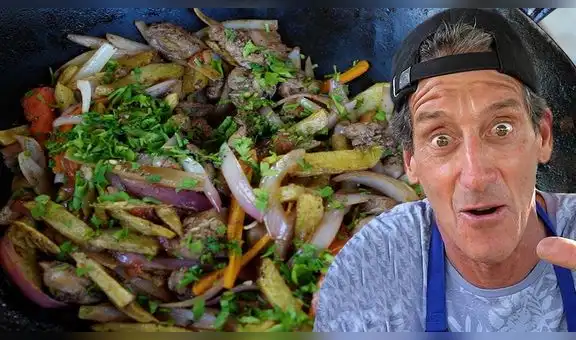 El ‘Tío Lenguado’ y su familia te enseñan a preparar un saltado de hígado a S/ 1,90 