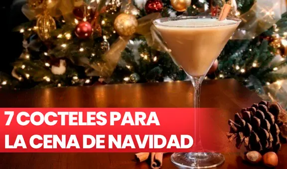 Los 7 mejores cócteles para acompañar tu cena de Navidad
