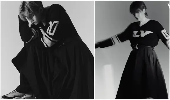 Suga de BTS luce falda en sesión de fotos y rompe estereotipos