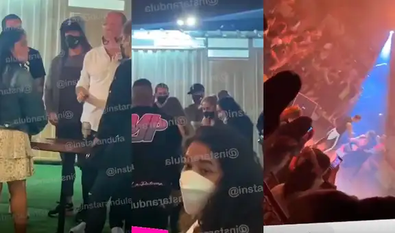 Pancho Rodríguez y familia de Yahaira Plasencia comparten juntos en show de la salsera