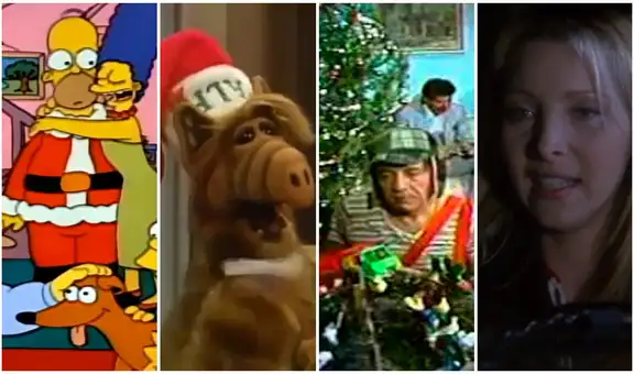 Las escenas más conmovedoras de El Chavo del 8, Friends, Alf y Los Simpsons en Navidad