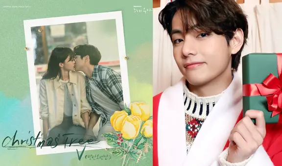 Taehyung de BTS estrena “Christmas tree”: significado y récords del OST de Our beloved summer