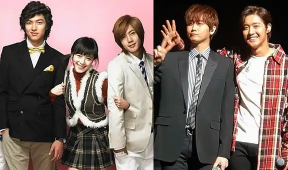 Boys over flowers: Kim Hyun Joong y Heo Young Saeng bailan nostálgico OST del drama