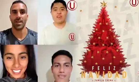 Felices fiestas 2021: Universitario saludó a los hinchas por Navidad y Año Nuevo