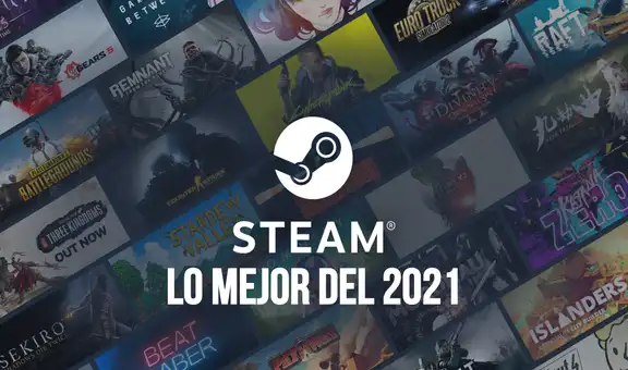 Steam publicó su lista de los mejores videojuegos del 2021