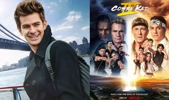 Cobra Kai 5 tendría a Andrew Garfield: creadores lo quieren como villano