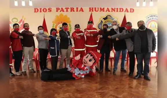 Caja Huancayo destina más de S/24.9 millones para compañía de bomberos