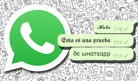 WhatsApp: ¿cómo cambiar el tipo de letra en tus chats sin instalar apps desconocidas?