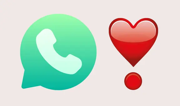 WhatsApp: descubre el inesperado significado del emoji del corazón rojo con un punto debajo