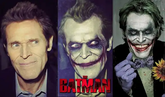 The Batman: así luce Willem Dafoe como Joker en impresionante fan art