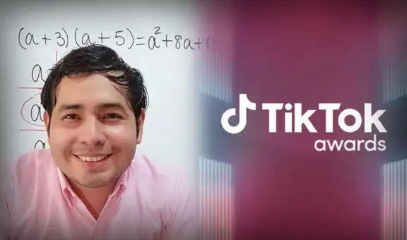Jeffrey Navarro, el profesor piurano nominado a los TikTok Awards 2022 por enseñar matemáticas