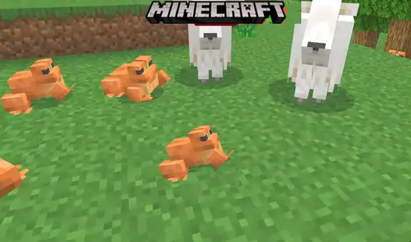 Minecraft: hacen terrorífico descubrimiento que involucra a las ranas y cabras del juego