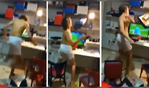 Increíble reacción de un niño tras perder partida en consola de PlayStation se viraliza