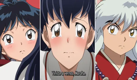 Inuyasha, Aome y Moroha se ven por primera vez: Hanyo no yashahime 2 da tierno encuentro