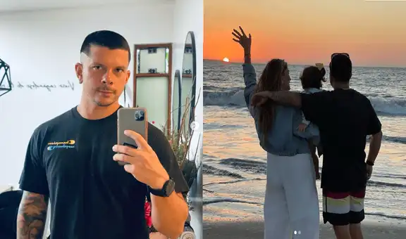 Mario Hart regresa a Lima y deja a su esposa, Korina Rivadeneira, con su hija en Piura