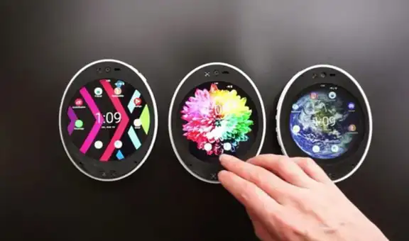 Cyrcle Phone 2.0, el teléfono circular que causó sensación durante el CES 2022