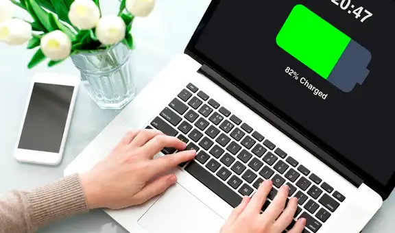 Windows: truco para que tu laptop te avise cuando termine de cargar la batería