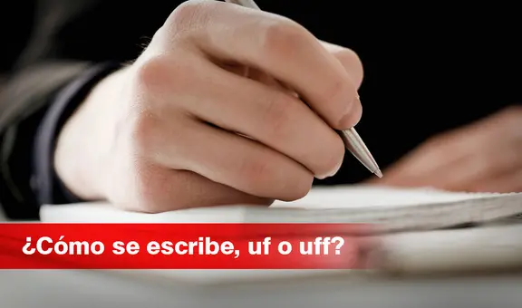 ¿’Uf’ o ‘uff’?: conoce cuál es la forma correcta de escribir esta expresión
