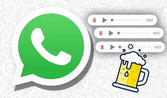 WhatsApp: ¿cómo enviar audios con ‘voz de borracho’ a tus amigos?