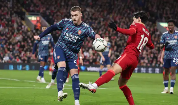 Arsenal y Liverpool empataron sin goles por la Carabao Cup