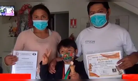 Niño ajedrecista de Arequipa necesita apoyo para participar en torneo en Ecuador