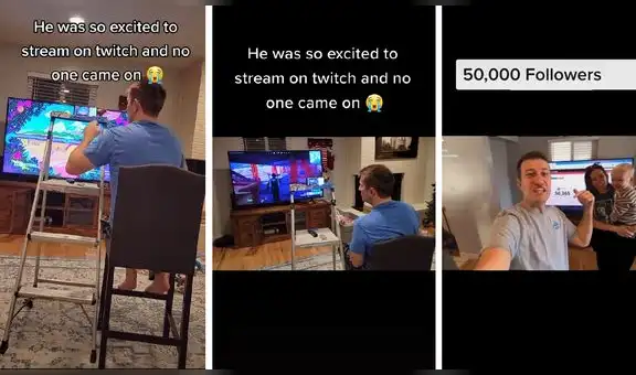 Streamer gana sus primeros 30.000 suscriptores en 2 días tras volverse viral en TikTok