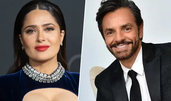 Salma Hayek y Eugenio Derbez festejan su nominación a los premios SAG 2022
