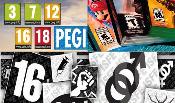 ¿Qué son las etiquetas PEGI y ESRB en el mundo de los videojuegos?