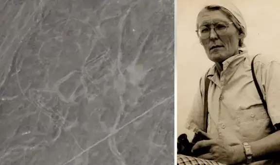 Se viraliza video de supuesto rostro de María Reiche grabado en el desierto de Nazca