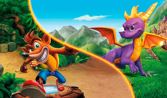 Crash Bandicoot y Spyro, las mascotas de PlayStation que ahora pertenecen a Xbox