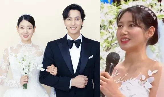 Boda de Park Shin Hye y Choi Tae Joon: actriz se quiebra al decir votos de matrimonio