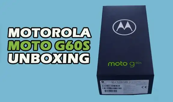 Moto G60s: unboxing del teléfono de gama media con pantalla de 120 Hz