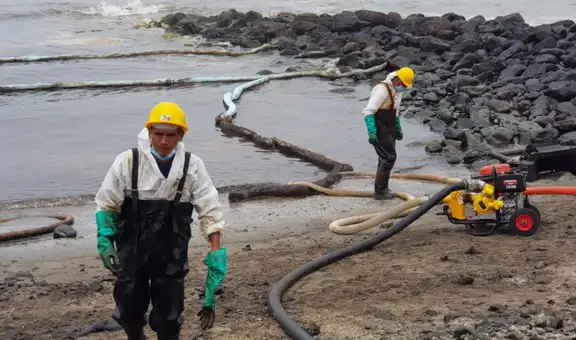 ¿Cuál fue la defensa con la que se excusó Repsol sobre el derrame de petróleo?