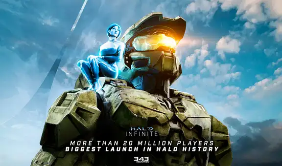 Halo Infinite suma 20 millones de jugadores y ya es el lanzamiento más exitoso de la saga