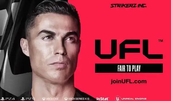 UFL, nueva competencia de FIFA y PES, muestra primer gameplay con Cristiano Ronaldo
