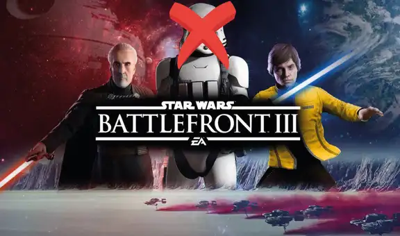 Star Wars Battlefront III no estaría en desarrollo ni en planes de lanzarse oficialmente