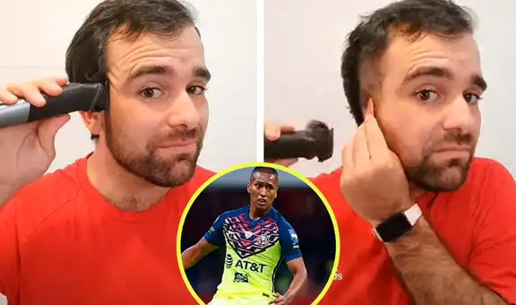 Youtuber chileno cumple promesa y se corta el pelo como Pedro Aquino tras victoria de Perú
