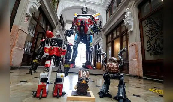 Los fantásticos robots de Rafael Lanfranco