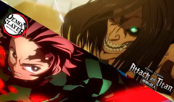 Kimetsu no Yaiba o Shingeki no Kyojin: ¿cuál es el mejor anime de la temporada?
